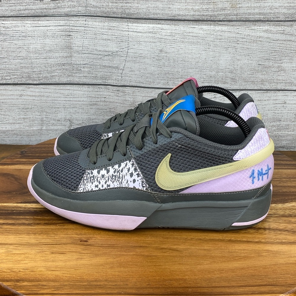 Nike Ja 1 Personal Touch Grey Purple Basketball Shoes DX2294-002 Men’s Size 7